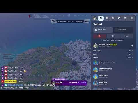 Anteprima: LIVESTREAM Fortnite
